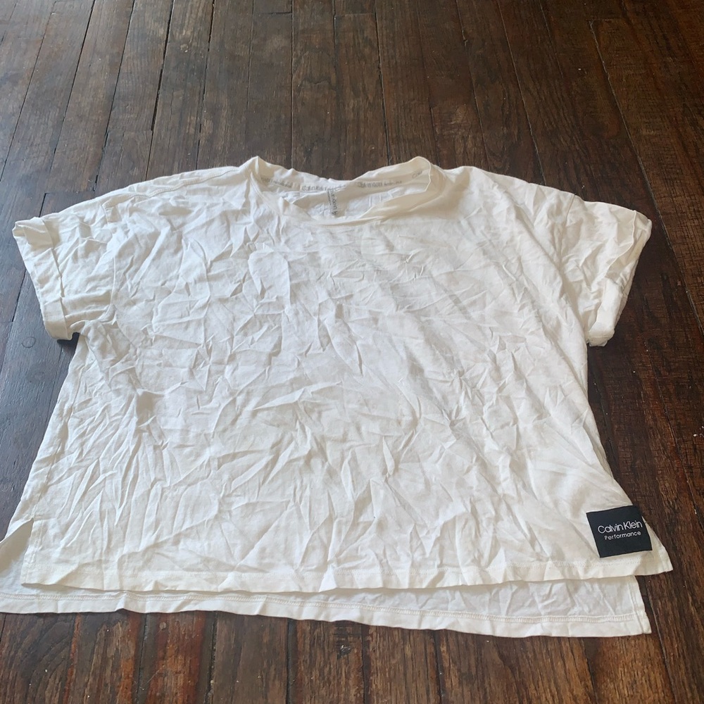 Calvin Klein crop top size large